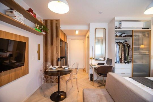 Apartamento para alugar com 1 quarto, 35m² em Mont’Serrat, Porto Alegre