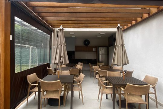 Área comum - Churrasqueira de apartamento para alugar com 3 quartos, 70m² em Continental, Osasco