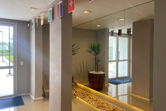 Hall de apartamento para alugar com 3 quartos, 70m² em Continental, Osasco