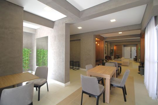 Salão de festas de apartamento à venda com 2 quartos, 38m² em Vila Isa, São Paulo