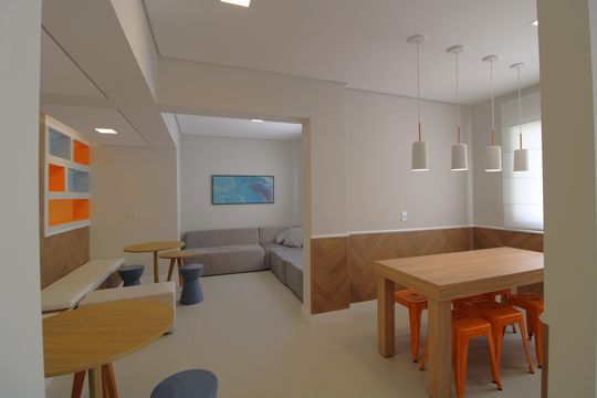 Salão de festas infantil de apartamento à venda com 2 quartos, 38m² em Vila Isa, São Paulo