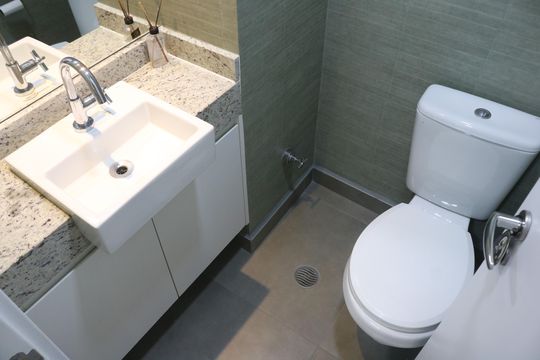 Lavabo de apartamento à venda com 3 quartos, 100m² em Perdizes, São Paulo