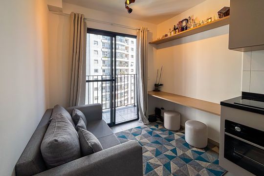 Apartamento à venda com 1 quarto, 27m² em Pinheiros, São Paulo