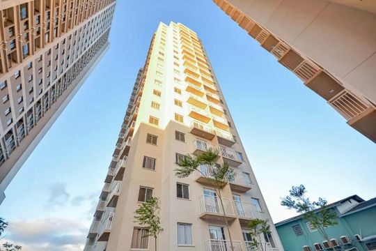 Fachada Bloco  de apartamento à venda com 2 quartos, 36m² em Socorro, São Paulo