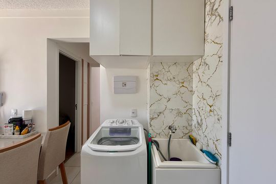 Área de Serviço de apartamento à venda com 2 quartos, 36m² em Socorro, São Paulo