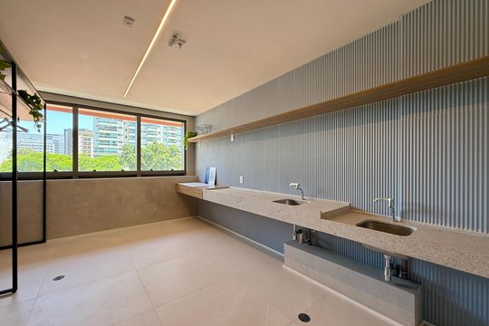Lavanderia de kitnet/studio à venda com 1 quarto, 25m² em Santo Amaro, São Paulo