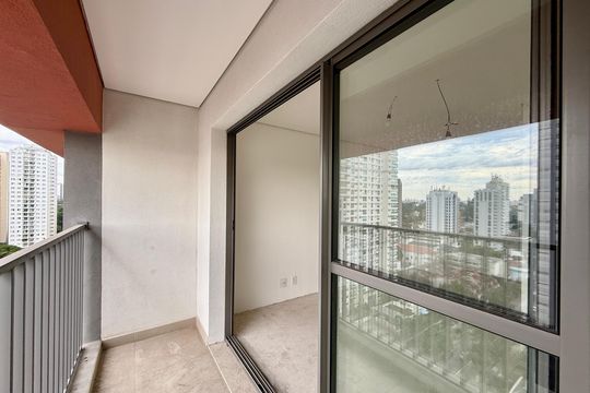 Sacada de kitnet/studio à venda com 1 quarto, 25m² em Santo Amaro, São Paulo