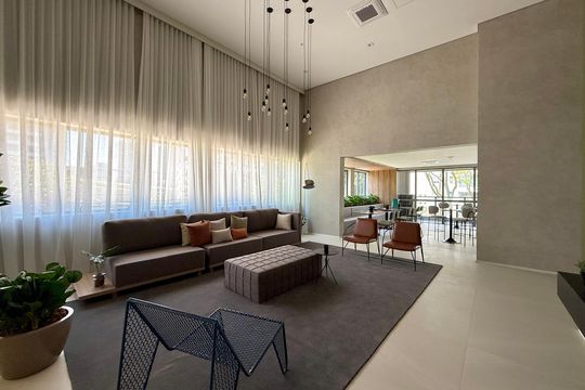 Salão de Festas de kitnet/studio à venda com 1 quarto, 25m² em Santo Amaro, São Paulo