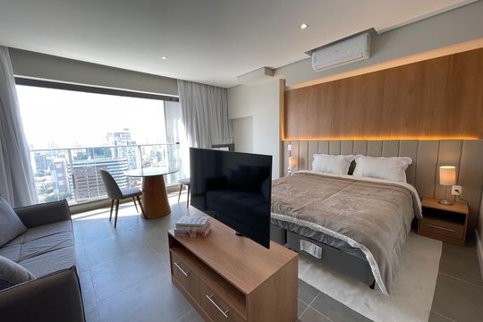 Studio/Sala/Quarto de kitnet/studio para alugar com 1 quarto, 35m² em Butantã, São Paulo