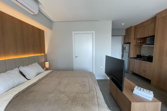 Studio/Sala/Quarto de kitnet/studio para alugar com 1 quarto, 35m² em Butantã, São Paulo