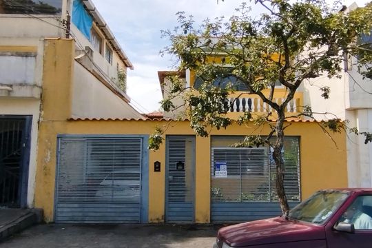 Fachada + Placa de casa à venda com 3 quartos, 186m² em Jardim Vila Formosa, São Paulo