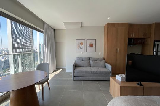 Studio/Sala/Quarto de kitnet/studio para alugar com 1 quarto, 36m² em Butantã, São Paulo