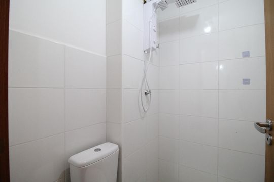 Banheiro de apartamento à venda com 2 quartos, 37m² em Vila Palmares, São Caetano do Sul