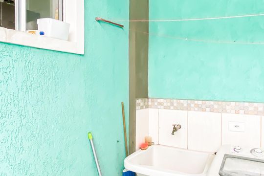 Área de Serviço de casa para alugar com 1 quarto, 42m² em Jardim Maringa, São Paulo