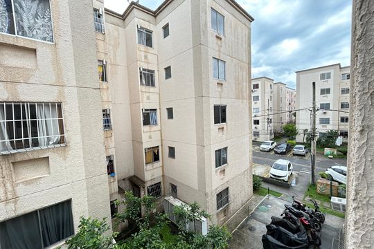 Vista do Quarto 2 de apartamento para alugar com 2 quartos, 43m² em Padre Miguel, Rio de Janeiro