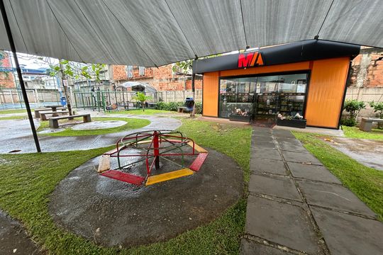 Área comum - Playground de apartamento para alugar com 2 quartos, 43m² em Padre Miguel, Rio de Janeiro