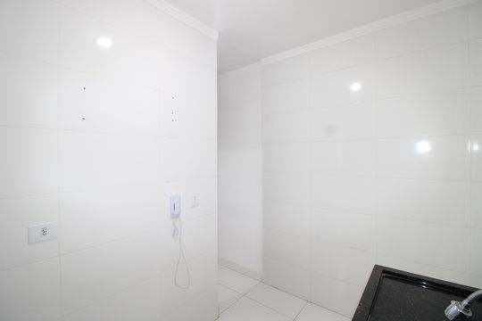 Cozinha de apartamento para alugar com 2 quartos, 41m² em Vila Progresso (zona Leste), São Paulo