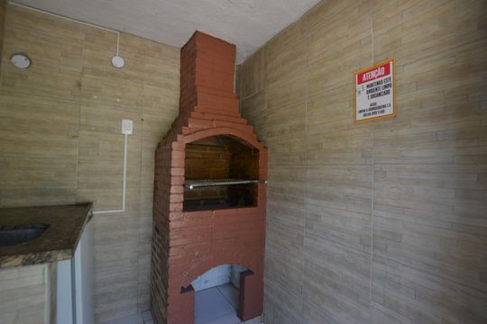 Área comum - Churrasqueira de apartamento para alugar com 1 quarto, 45m² em Madureira, Rio de Janeiro
