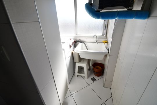 Área de Serviço de apartamento à venda com 1 quarto, 54m² em Centro, Campinas