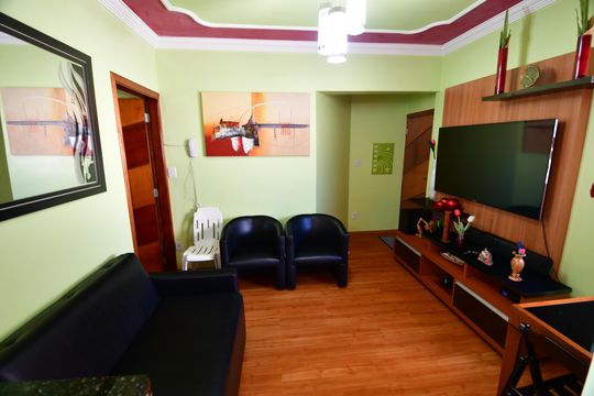 Sala de apartamento à venda com 1 quarto, 54m² em Centro, Campinas