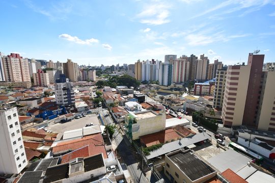 Quarto - Vista de apartamento à venda com 1 quarto, 54m² em Centro, Campinas