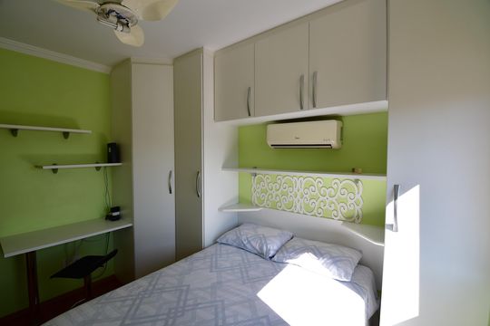 Quarto de apartamento à venda com 1 quarto, 54m² em Centro, Campinas