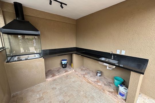 Área comum - Churrasqueira de casa à venda com 2 quartos, 54m² em Jardim Matarazzo, São Paulo