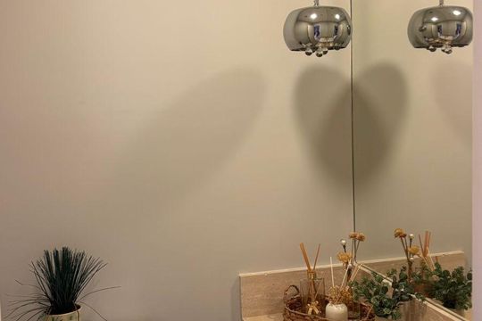 Banheiro de apartamento à venda com 3 quartos, 132m² em Tamboré, Santana de Parnaíba