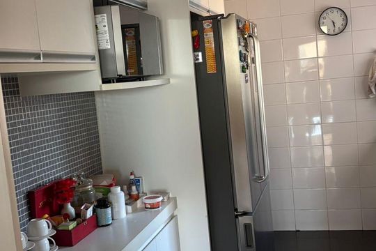Cozinha de apartamento à venda com 3 quartos, 132m² em Tamboré, Santana de Parnaíba