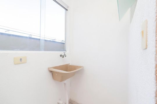 Área de Serviço de apartamento à venda com 1 quarto, 33m² em Cidade Antônio Estêvão de Carvalho, São Paulo