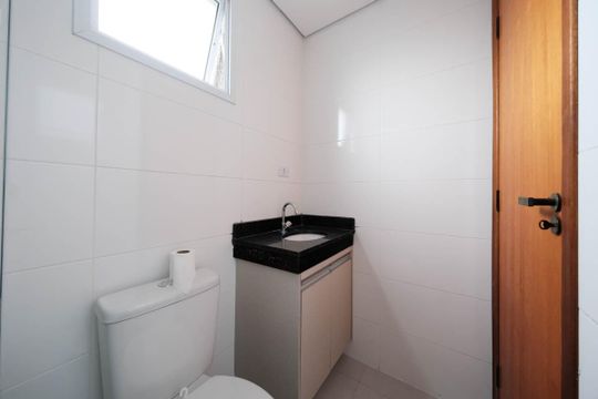 Banheiro de apartamento à venda com 2 quartos, 42m² em Vila Silvia, São Paulo