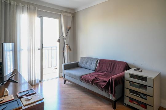 Sala de apartamento à venda com 2 quartos, 54m² em Vila Liviero, São Paulo