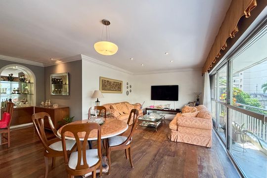 Sala de apartamento à venda com 3 quartos, 176m² em Copacabana, Rio de Janeiro