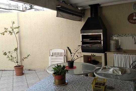 Area de churrasco de casa à venda com 2 quartos, 260m² em Jardim Taboao, São Paulo