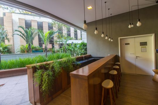 Área comum de apartamento para alugar com 1 quarto, 60m² em Melville Empresarial Ii, Barueri