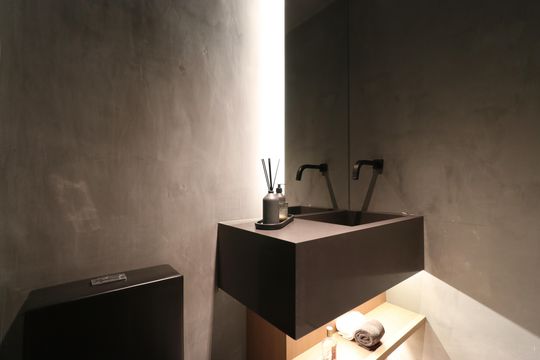 Lavabo de apartamento para alugar com 1 quarto, 70m² em Vila Ipojuca, São Paulo