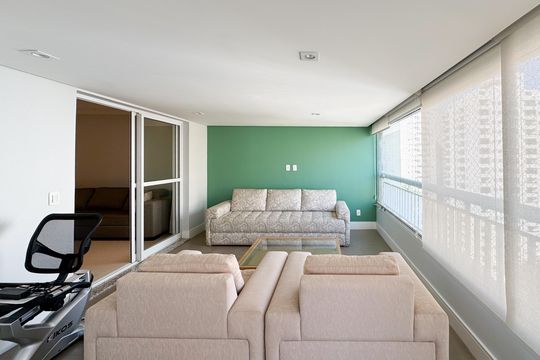 Sacada de apartamento para alugar com 3 quartos, 204m² em Jardim do Mar, São Bernardo do Campo