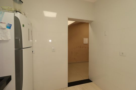 Cozinha de casa à venda com 3 quartos, 55m² em Vila Valparaíso, Santo André