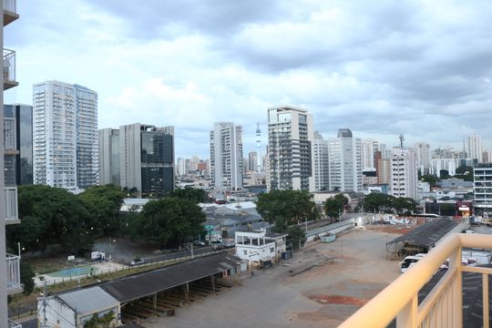 Varanda de apartamento à venda com 2 quartos, 35m² em Várzea da Barra Funda, São Paulo