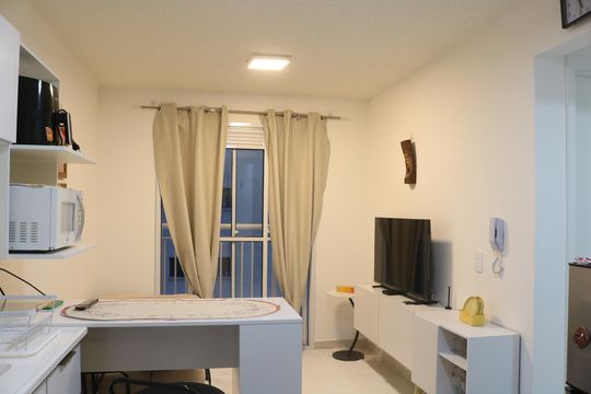 Apartamento à venda com 2 quartos, 35m² em Várzea da Barra Funda, São Paulo