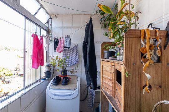 Área de Serviço de apartamento para alugar com 3 quartos, 65m² em Cidade Tiradentes, São Paulo