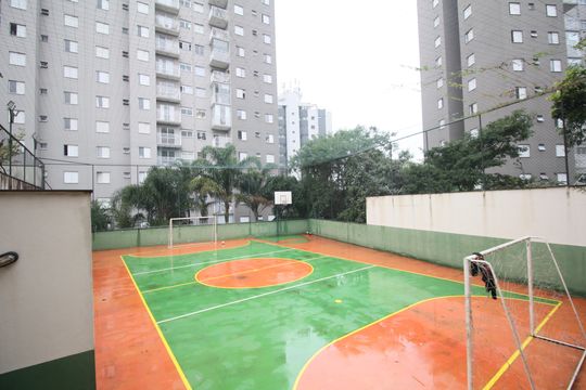 Área comum - Quadra Poliesportiva de apartamento para alugar com 2 quartos, 60m² em Santo Amaro, São Paulo
