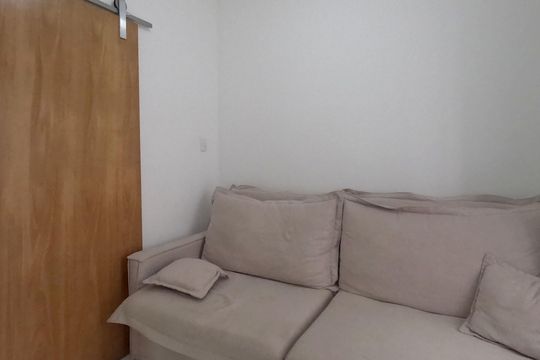Sala de apartamento para alugar com 1 quarto, 50m² em José Menino, Santos