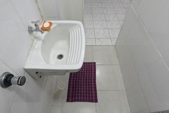 Área de Serviço de apartamento para alugar com 1 quarto, 50m² em José Menino, Santos