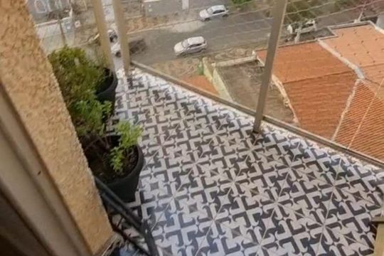 Varanda de apartamento à venda com 2 quartos, 85m² em Vila Industrial (Campinas), Campinas