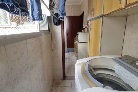 Área de serviço de apartamento à venda com 2 quartos, 85m² em Vila Industrial (Campinas), Campinas
