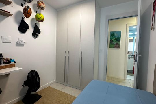 Quarto 2 de apartamento à venda com 3 quartos, 83m² em Recreio dos Bandeirantes, Rio de Janeiro