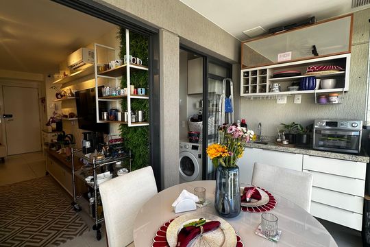 Varanda de apartamento à venda com 3 quartos, 83m² em Recreio dos Bandeirantes, Rio de Janeiro