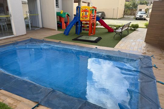 Área comum - Piscina de apartamento à venda com 2 quartos, 48m² em Parque Maracana, Contagem