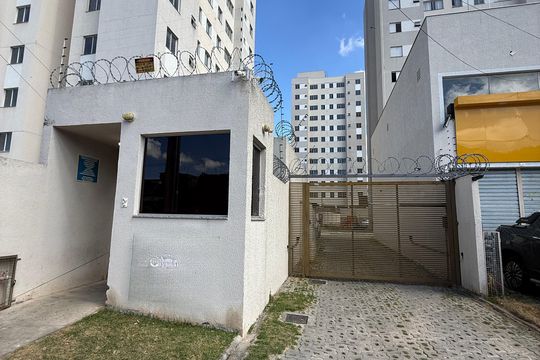 Fachada de apartamento à venda com 2 quartos, 48m² em Parque Maracana, Contagem